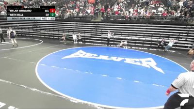 5A 126 lbs Quarterfinal - Rylan Winward, Box Elder vs Seth Hall, Skyline