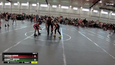 60 lbs Round 2 (8 Team) - Everett Brown, Upstate Uprising vs Nathan Hodge, 84 Athletes