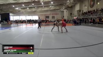 125 lbs Champ. Round 2 - James Day, Wabash vs Jordan Miller, Mount St. Joseph