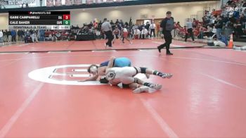 120 lbs Semifinals (8 Team) - Gabe Campanelli, Salesianum vs Cale Baker, Cape Henlopen