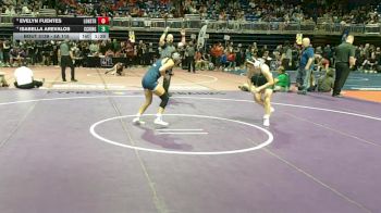 5A 115 lbs Quarterfinal - Evelyn Fuentes, Frisco Lone Star vs Isabella Arevalos, Corpus Christi King
