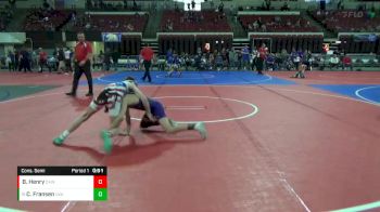 102 lbs Cons. Semi - Caleb Fransen, Upper Valley Aces vs Breckin Henry, Camel Kids Wrestling