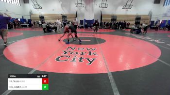 101 lbs Round Of 16 - Kaiden Noia, Monsignor Farrell vs Safin Uddin, Martin L. King-PSAL