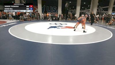 78 kg Cons. Rd Of 16 - Hendri Thomaraj, Michigan vs David Hill, Michigan