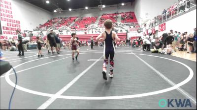 52 lbs Round Of 16 - Aiden Davis, Kingfisher YellowJackets vs Brooks Jerry, Rough Riders