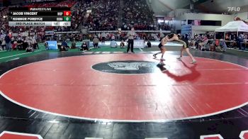 6A 138 lbs 3rd Place Match - Jacob Vincent, Highland vs Konnor Fordyce, Kuna