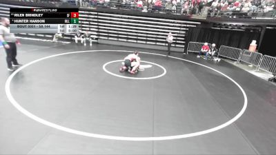 5A 144 lbs Champ. Round 1 - Rilen Brindley, Spanish Fork vs Hunter Hanson, Hillcrest