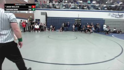 71 lbs Quarterfinal - Dayson Duke, Idaho Gold Wrestling Club vs Adam Wallace, Team Real Life Wrestling