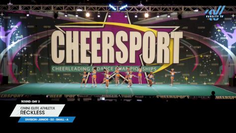 Omni Elite Athletix - Reckless [2025 L1 Junior - D2 - Small - A Day 3] 2025 CHEERSPORT National All Star Cheerleading Championship