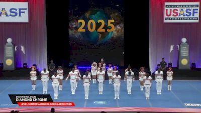 Diamond All Stars - Diamond Chrome [2025 L5 International Open Large Coed Finals] 2025 The Cheerleading Worlds
