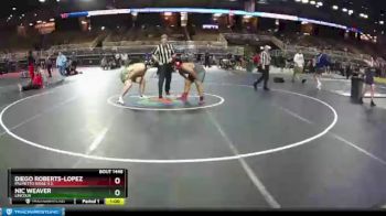 285 lbs Cons. Round 2 - Diego Roberts-Lopez, Palmetto Ridge H.S. vs Nic Weaver, Lincoln