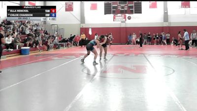 128B lbs Rr Rnd 1 - Ella Henckel, Team Tugman vs Chloe Chaisson, Surfside X