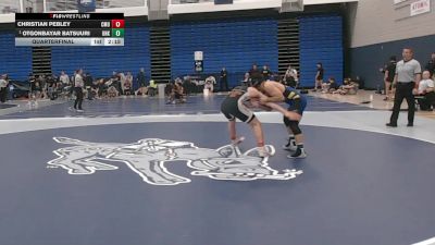 174 lbs Quarterfinal - Otgonbayar Batsuuri, Nebraska-Kearney vs Christian Pebley, Colorado Mesa