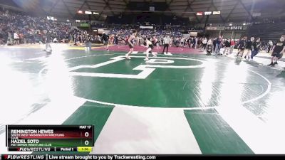 113-120 lbs Round 1 - Remington Hewes, South West Washington Wrestling Club vs Haziel Soto, Mat Demon Wrestling Club