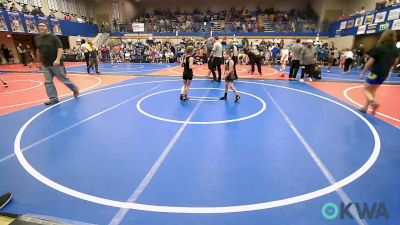 61 lbs Round Of 16 - Kyana Martin, Claremore Wrestling Club vs Gabriel Shuemake, Poteau Youth Wrestling Academy