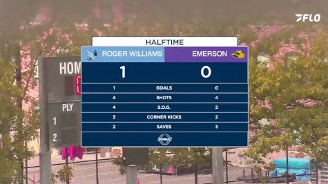 Replay: Roger Williams vs Emerson | Sep 13 @ 1 PM