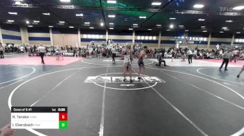 116 lbs Consi Of 8 #1 - Raidyn Tanaka, Yuma Grit vs Isaiah Ebersbach, Tmwc