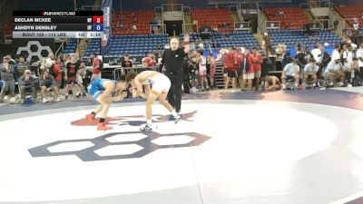 113 lbs Champ. Rd Of 128 - Declan McKee, New York vs Ashdyn Densley, Utah