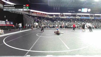 148 lbs Rr Rnd 5 - Bradlee Ellis, Fuzzy Bees Wrestling vs Owen Babcock, Cherokee Trail HS