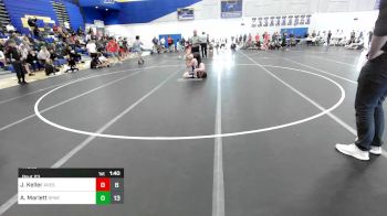 145 lbs Rr Rnd 3 - Jak Keller, Ares Wrestling Club vs Anthony Marlett, SPAR