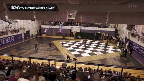 River City Rhythm Winter Guard "Anoka MN" at 2026 WGI Guard Kansas City Regional+