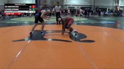 165 lbs Prelim - Cayden Strong, Grand Valley State vs Bo Hertenstein, Wheeling University