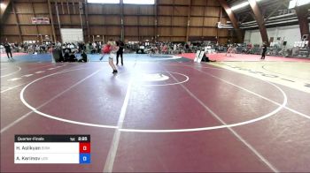 106A lbs Quarterfinal - Henry Aslikyan, Birmingham Community Charter vs Amirkhon Karimov, Uzb