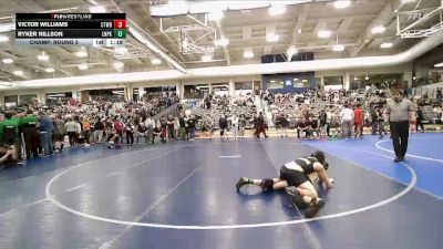 106 lbs Champ. Round 2 - Victor Williams, Cottonwood vs Ryker Nillson, Lone Peak
