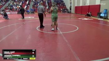 235 lbs Round 1 - Israel Hart, Enterprise HS vs Avoniah Campbell, Enterprise HS