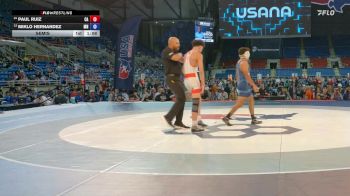 126 lbs Semis - Paul Ruiz, CA vs Miklo Hernandez, MN