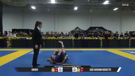 Xavier Martin Pena vs Jack Giovanni Rossetto 2026 Pan IBJJF Jiu-Jitsu No-Gi Championship