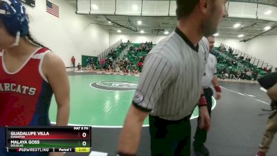 125 lbs Champ. Round 1 - Malaya Goss, Douglas vs Guadalupe Villa, Evanston