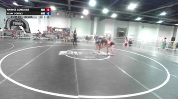 130 lbs Final - Karyce Gonzales, Southwest Stallions WC vs Ellie Cortez, Madera Grapplers WC