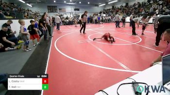 61 lbs Quarterfinal - Logan Cosby, Skiatook Youth Wrestling 2022-23 vs Trenton Hall, Claremore Wrestling Club