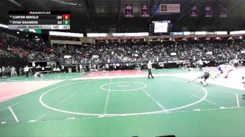 100 lbs Cons. Round 4 - Ryan Shannon, AUS1 vs Carter Mirolo, LMW1