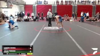 152 lbs Semifinal - Aidan Perkins, Newberg vs Jaxson Ochoa, Liberty