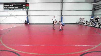 100 lbs Rr Rnd 2 - Landon Weir, North Carolina National Team Red vs Jack Stonebreaker, Quest School Of Wrestling MS