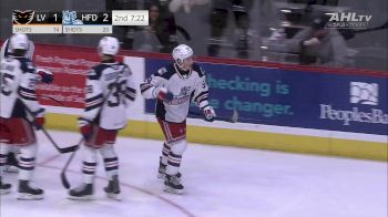 New York Rangers Top Prospect Gabe Perreault Shows Off Nasty Release For Hartford Goal