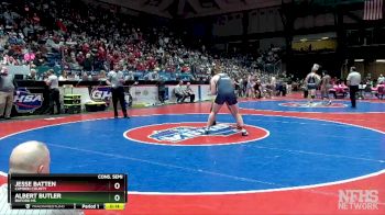 7A-285 lbs Cons. Semi - Albert Butler, Buford HS vs Jesse Batten, Camden County