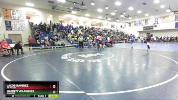 285 lbs Cons. Round 4 - Hayden Velasquez, Nordoff vs Jacob Ramirez, Ab Miller