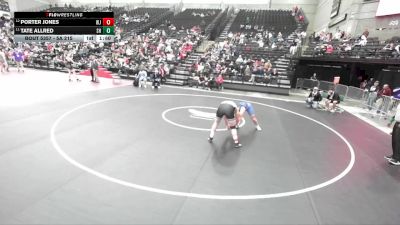 5A 215 lbs Cons. Semi - Porter Jones, West Jordan vs Tate Allred, Salem Hills