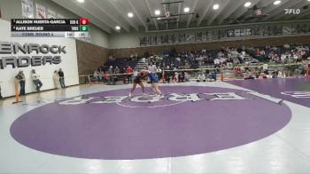 120 lbs Cons. Round 4 - Kate Breuer, Thunder Basin vs Allison Huerta-Garcia, Scottsbluff Girls