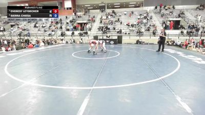 U20 Women - 55 lbs Semis - Everest Leydecker, AZ vs Sierra Chiesa, PA