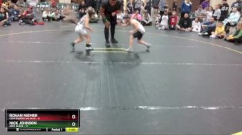 55 lbs Round 7 (8 Team) - Nick Johnson, Ares Black vs Ronan Niemer, Contenders WA Blue