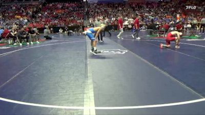 1A-138 lbs Cons. Round 2 - Ethan Gayken, West Hancock, Britt vs Jett Kramer, Lynnville-Sully