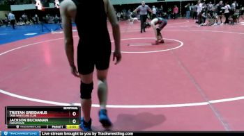 135 lbs Semifinal - Tristan Greidanus, Tabb Wrestling Club vs Jackson Buchanan, Chesapeake