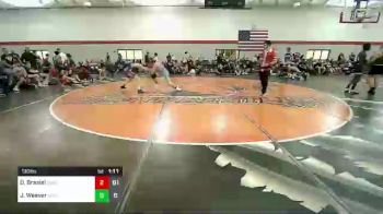 130 lbs Rr Rnd 3 - Drake Brasiel, Ohio Rampage vs Jacob Weaver, EAC D.Z.