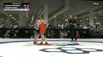 87 lbs Quarters - Zachary Braunagel, Illinois Regional Training Center/Illini WC vs Jonathon Fagen, JG