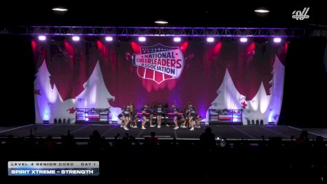 Spirit Xtreme - Strength [2025 L4 Senior Coed Day 1] 2025 NCA Holiday Classic