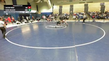 141 lbs 1st Place Match - Jacob Reed, Ohio Northern vs Josh Wilson, Greensboro